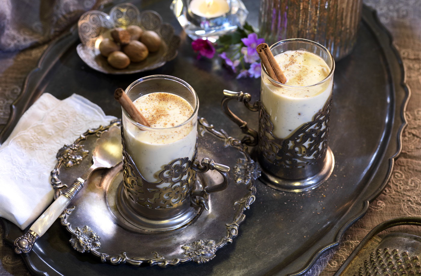 Tesco Finest eggnog
