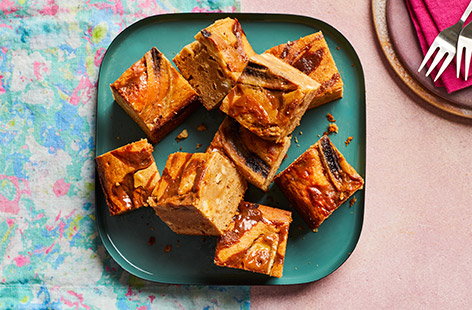 Image of "Miso banoffee blondies"