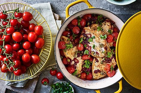 Image of "Chicken and tomato stew"