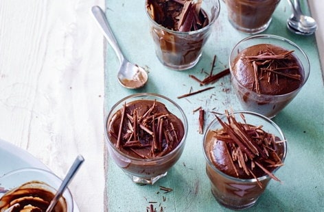 Image of "Chocolate and avocado mousse"