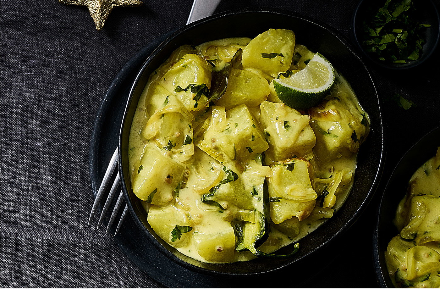Karen's mum's Sri Lankan potato curry