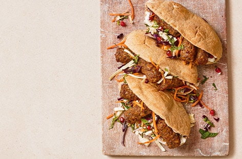 Image of "Kofta pittas"