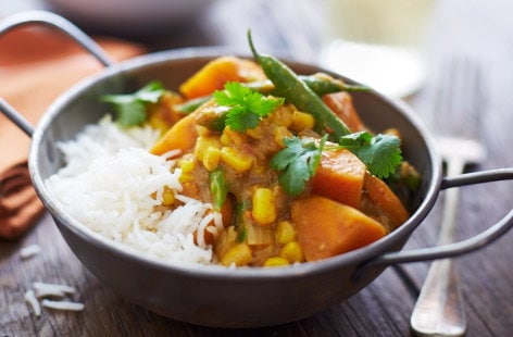 Vegetable korma
