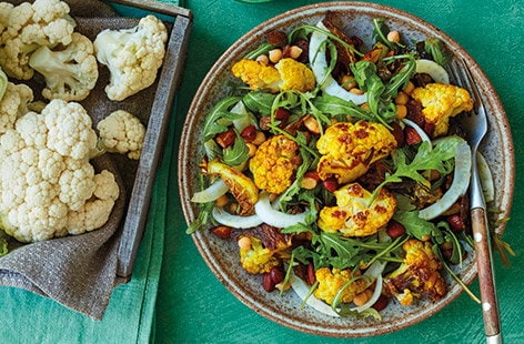 Image of "Roasted cauliflower and fennel salad"