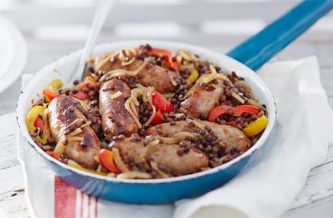 Image of "Sausage and lentil hotpot"