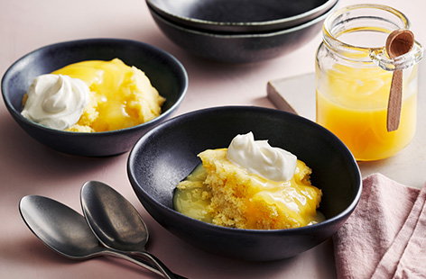 Image of "Microwave lemon curd sponge"