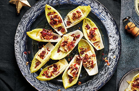 Image of "Brie chicory cups"