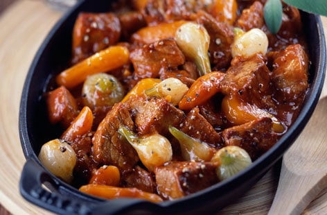 Image of "Caramelised pork casserole"