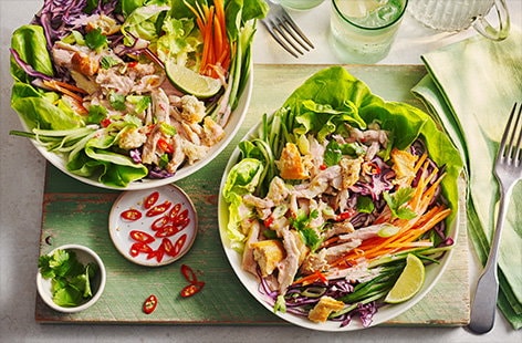 Image of "Bánh mì salad bowl"