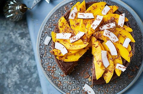 Image of "Chocolate and coconut torte"