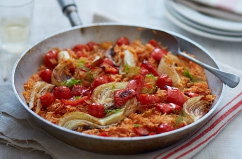 Roasted vegetable Jambalaya