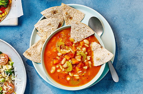 Image of "Vegetable bean soup"