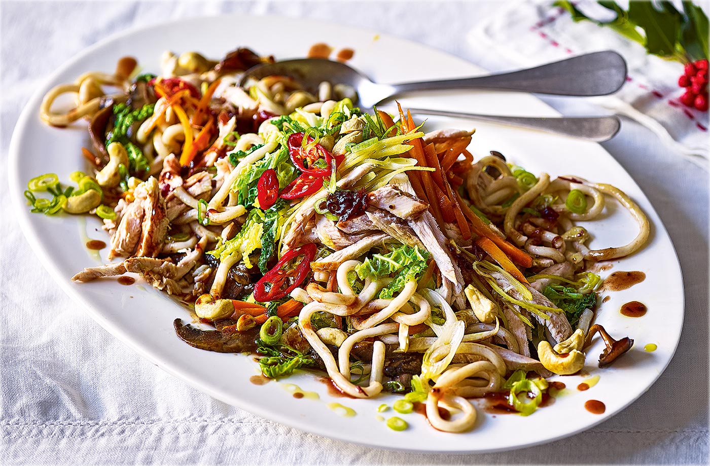Turkey teriyaki stir-fry
