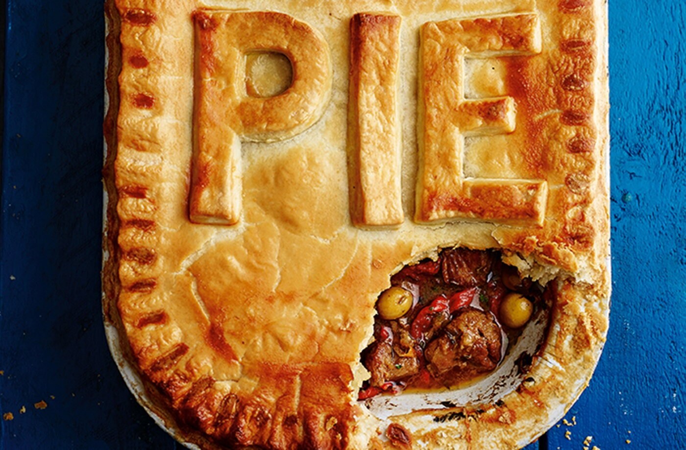 Tuscan lamb pie