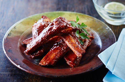Image of "Costillas pork ribs "