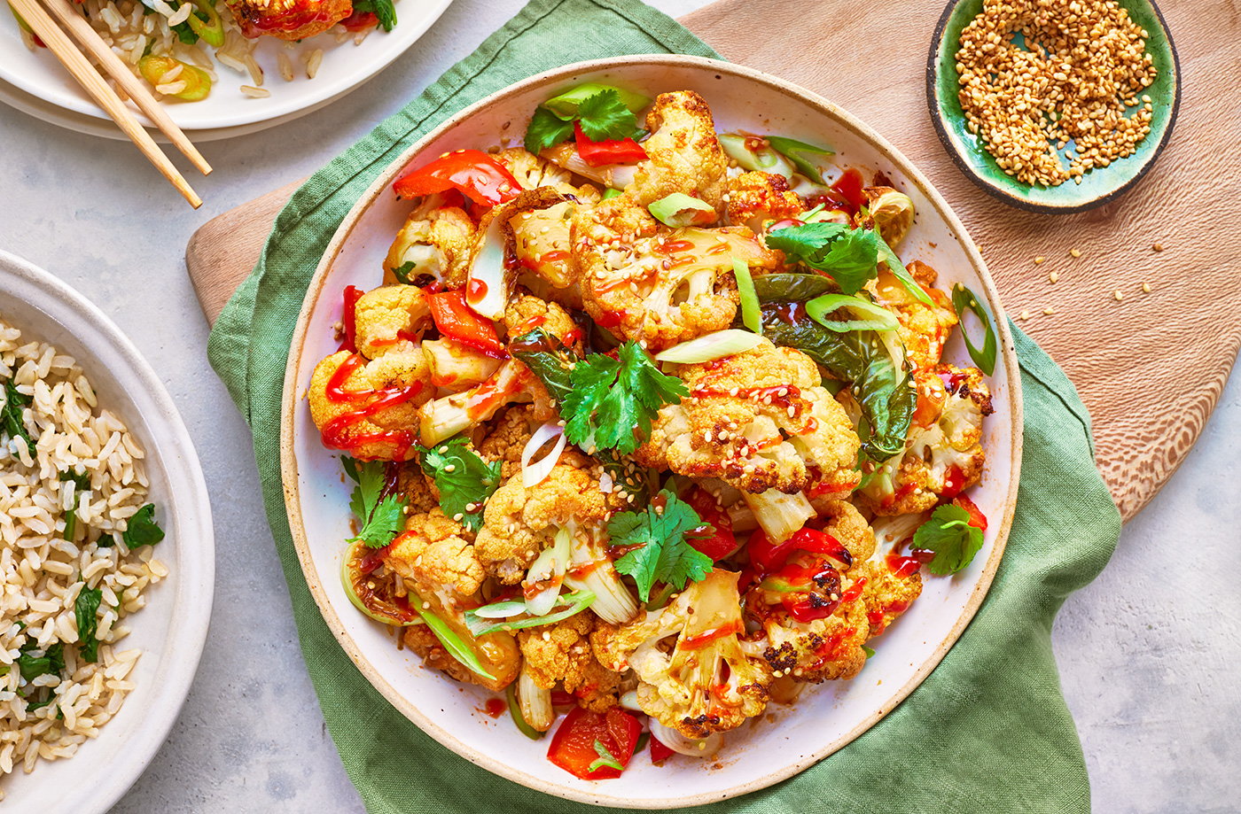 Bang bang cauliflower
