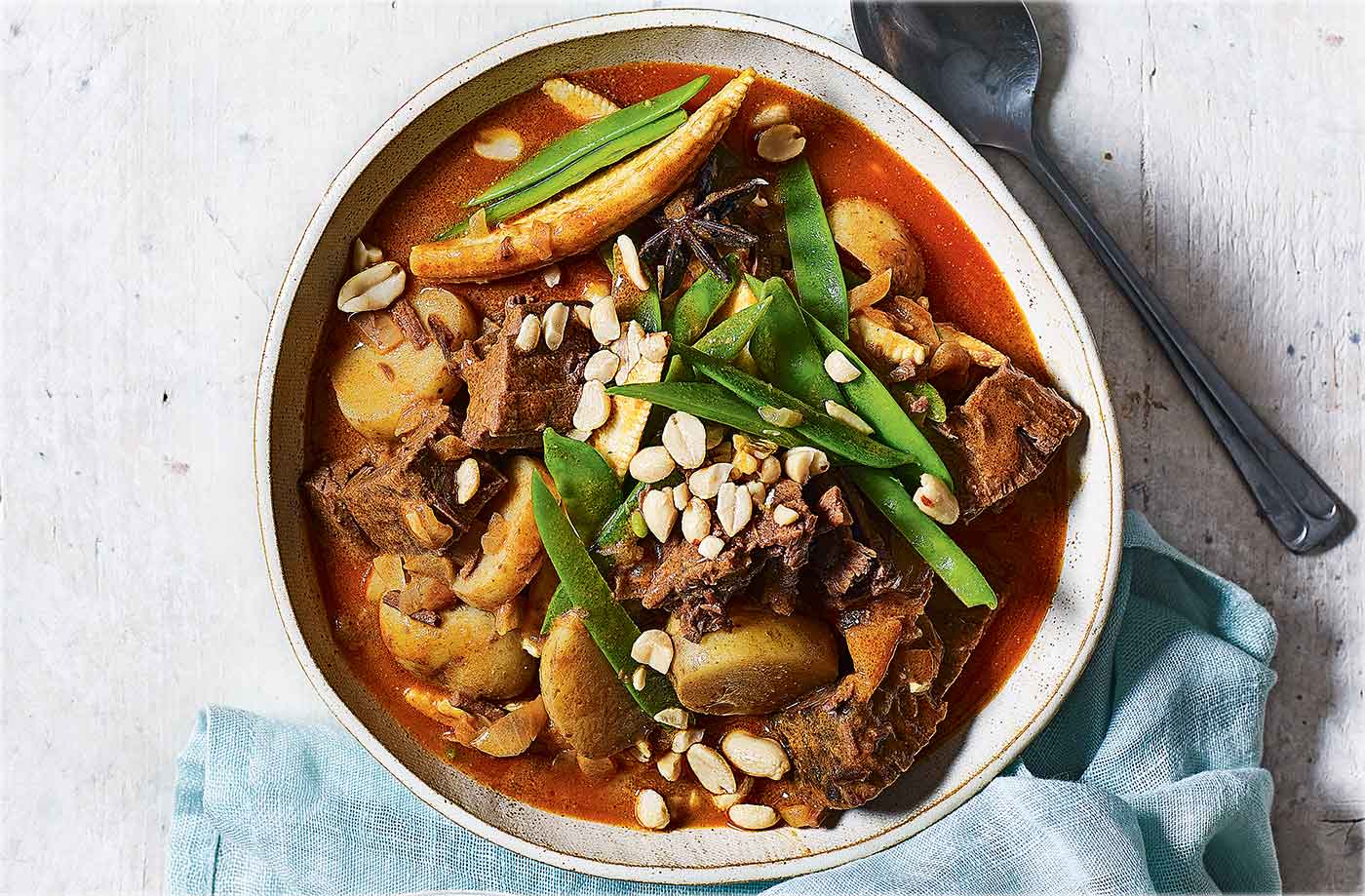Beef massaman curry