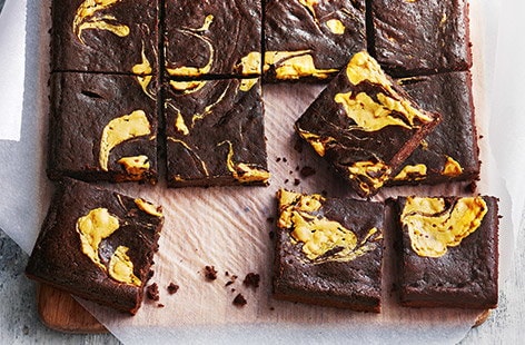 Image of "Black bean and peanut butter brownies"