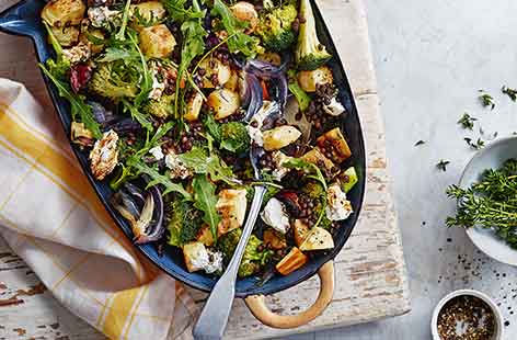 Image of "Parsnip, broccoli and goat's cheese bake"
