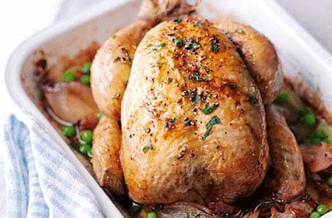 Image of "Spring roasted chicken with tarragon "
