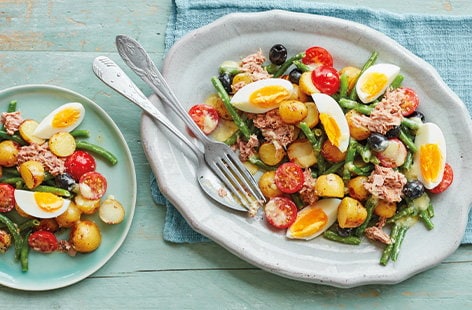 Image of "Warm tuna niçoise"