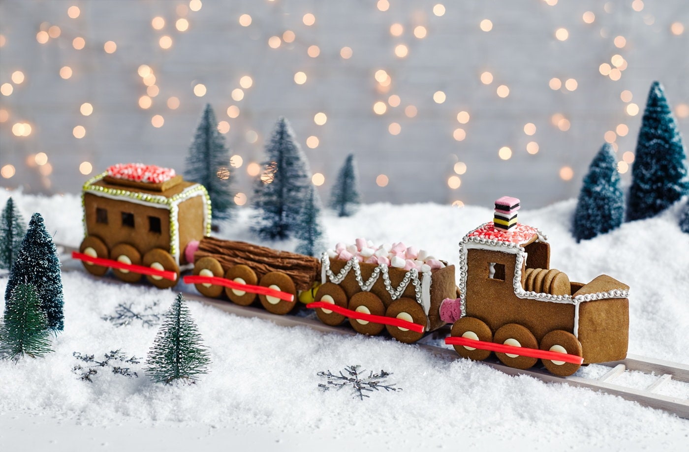 Gingerbread train