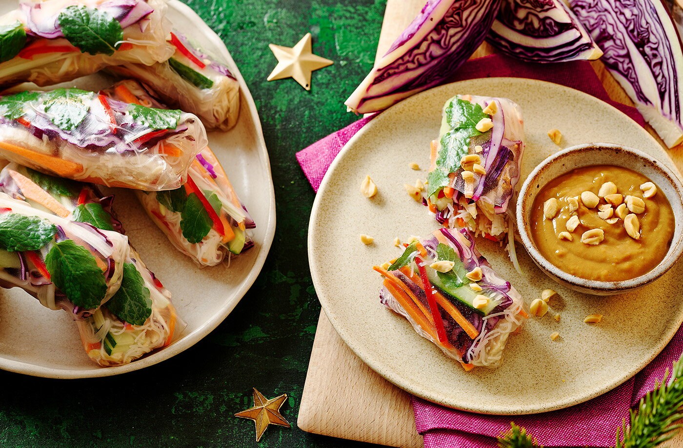 Turkey winter rolls