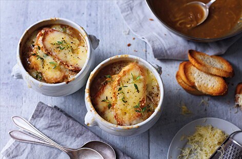 Image of "French onion soup"