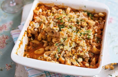 Image of "Butter bean and dill gratin"