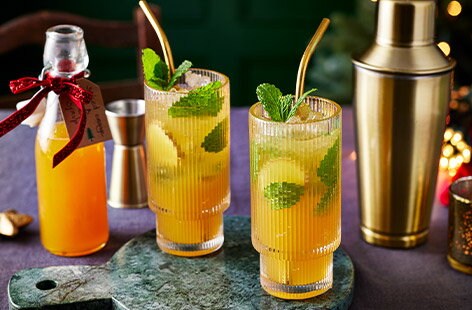 Image of "Ginger and orange mojito"