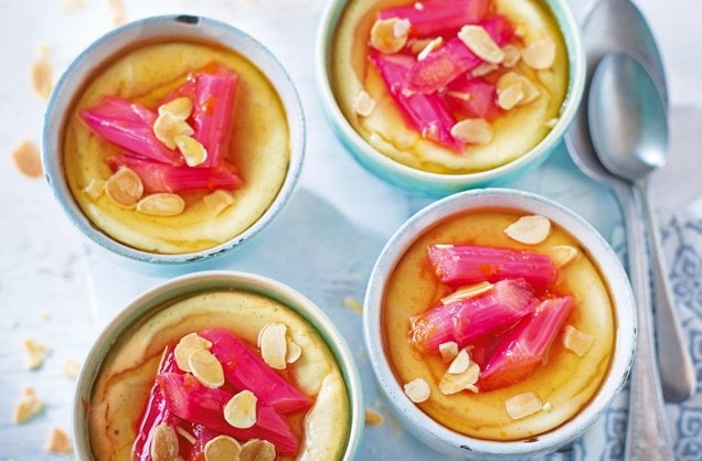 Baked ricotta puddings