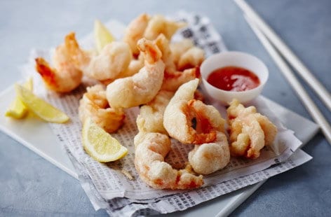 Image of "Prawn tempura"