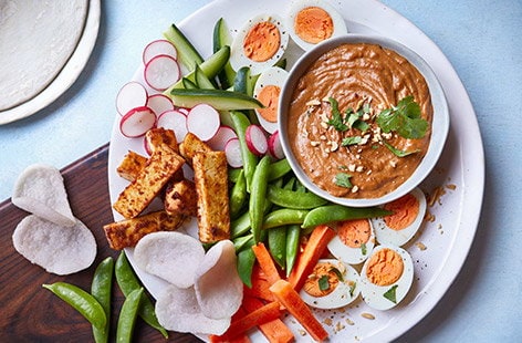 Satay sharing platter