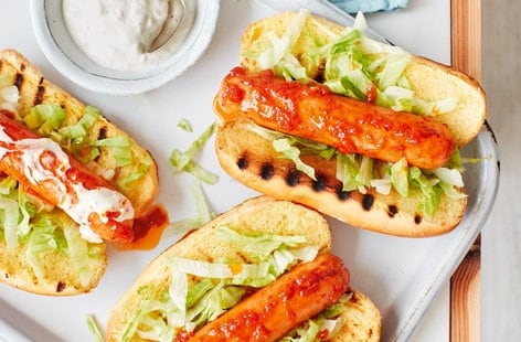 Image of "Buffalo hot dogs"