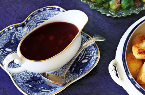 Image of "Cranberry and port gravy"