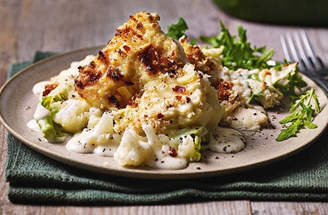 Image of "Miso cauliflower cheese"