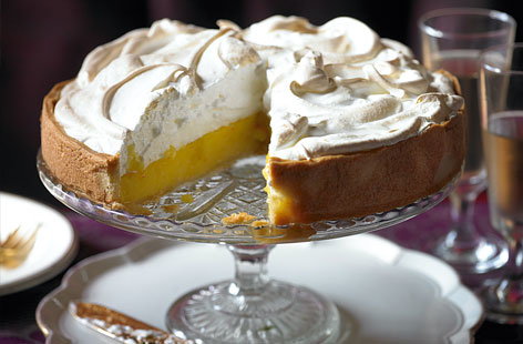 Image of "Tangerine meringue pie"