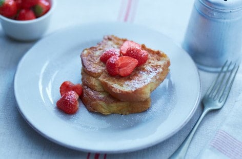 Image of "French toast with vanilla and cinnamon"