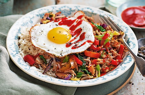 Image of "Korean-style rice bowl"