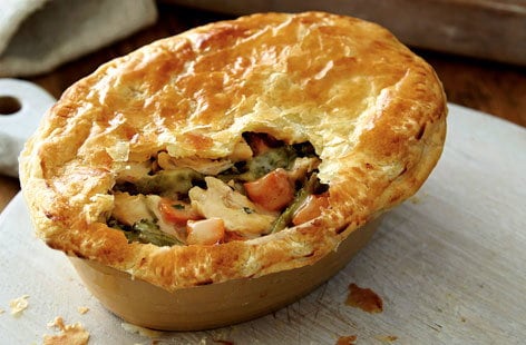Image of "Butternut squash and chicken pies"
