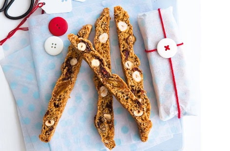 Image of "Hazelnut and chocolate orange biscotti"