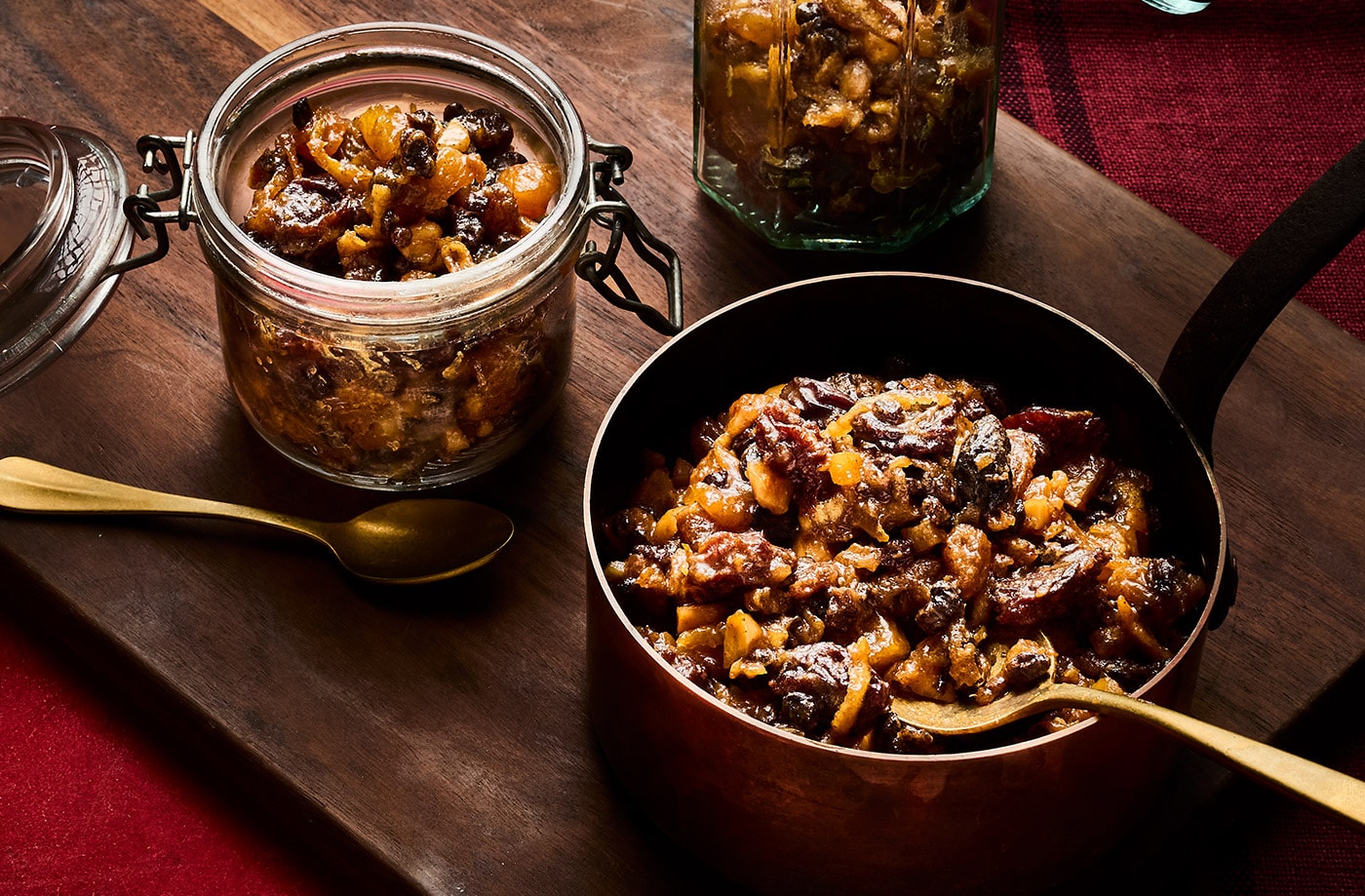 Amaretto and apricot mincemeat
