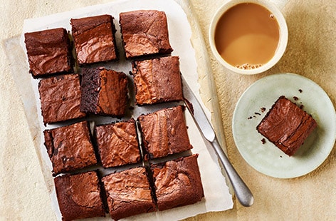 Image of "Perfectly squidgy chocolate brownies"