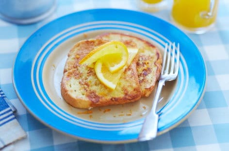 Orange vanilla French toast