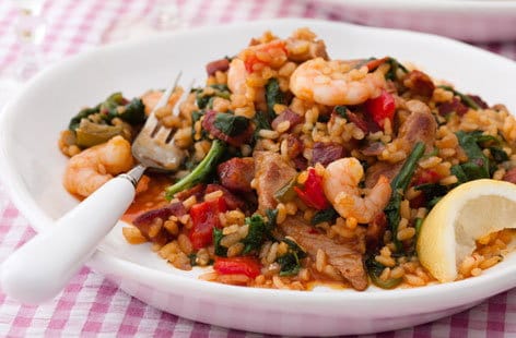 Image of "Andalusian spicy paella"