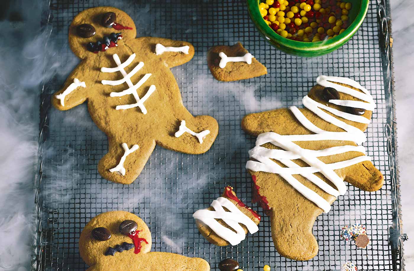 Gingerbread zombies