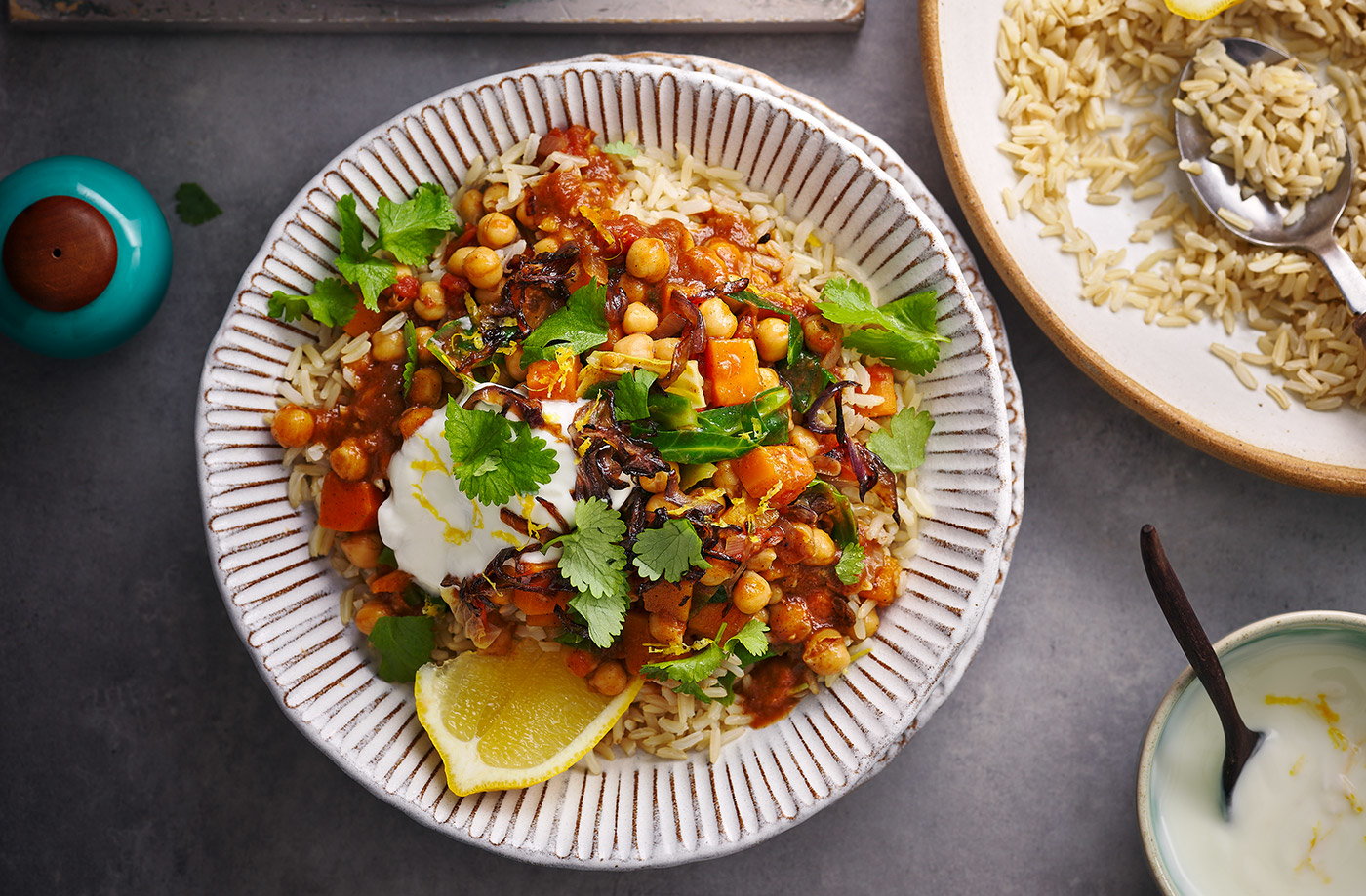 Spiced chickpea stew