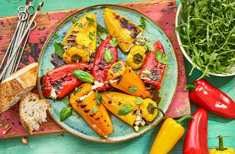 Image of "Creamy stuffed peppers"