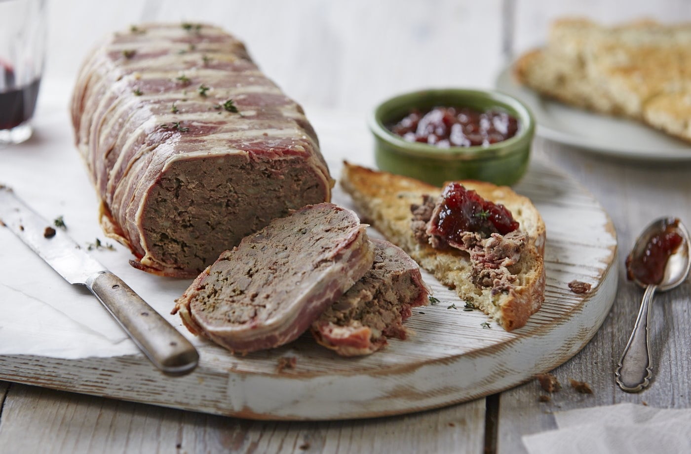 Rustic liver pâté