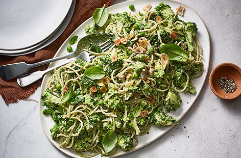 Image of "Green pasta"
